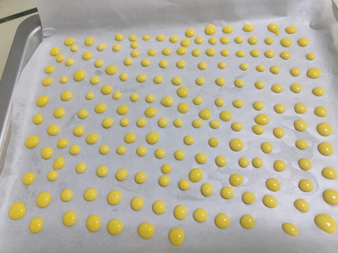 （更新）5月+宝宝辅食                                                 奶香蛋黄溶豆