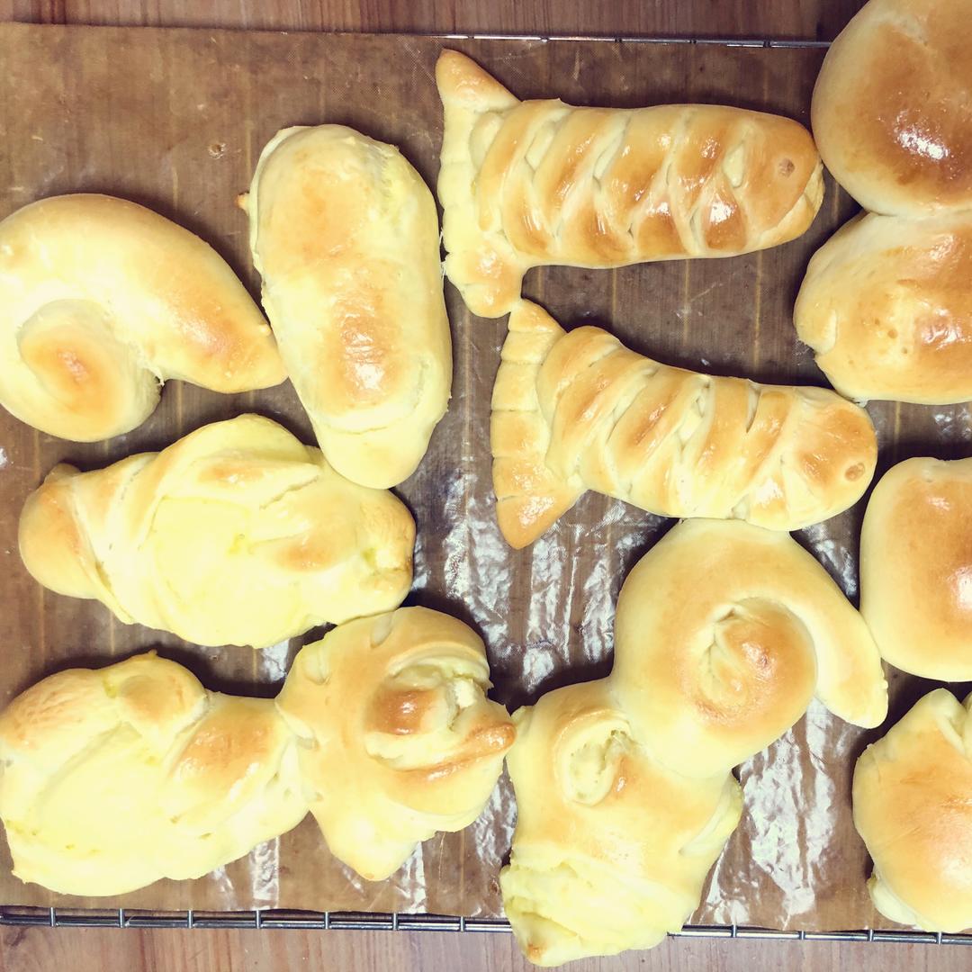 纯奶手撕吐司的做法 步骤1