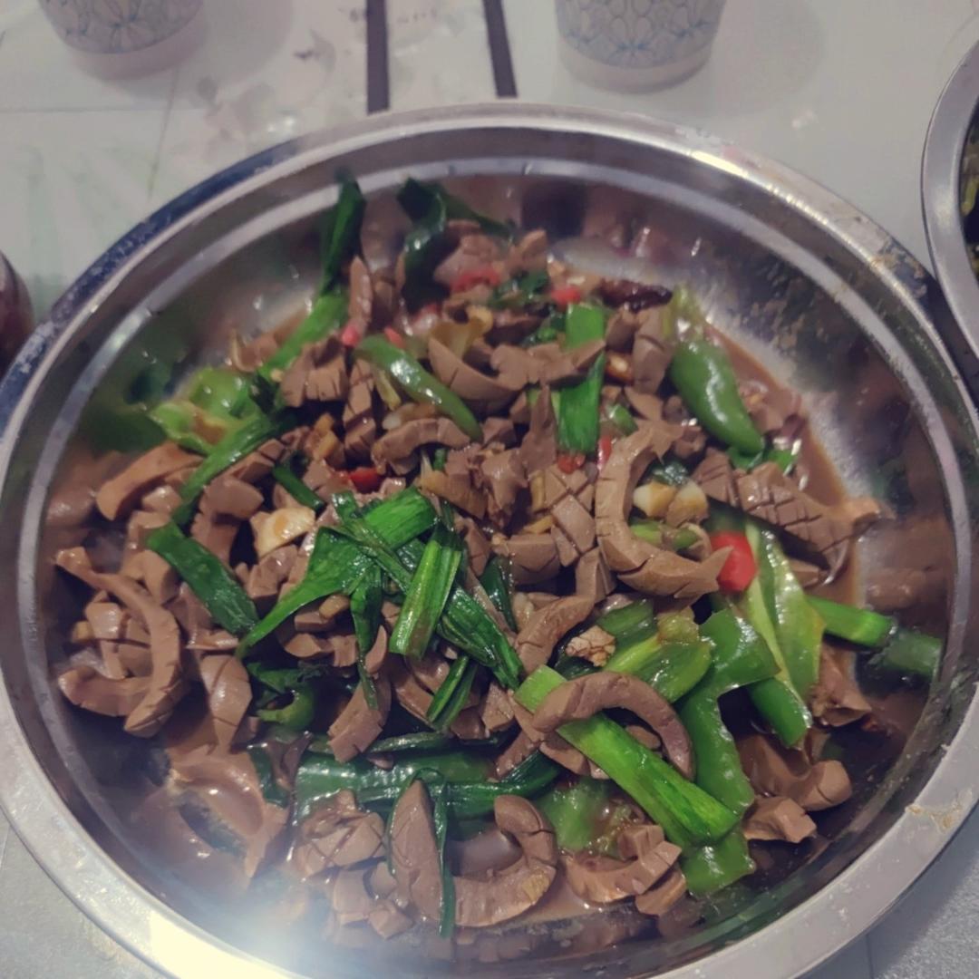 爆炒腰花