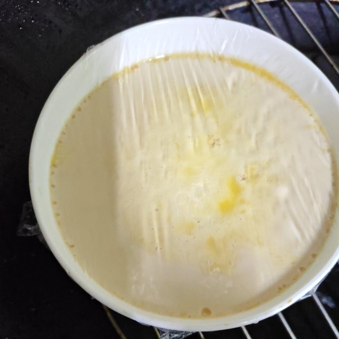 红糖牛奶炖蛋