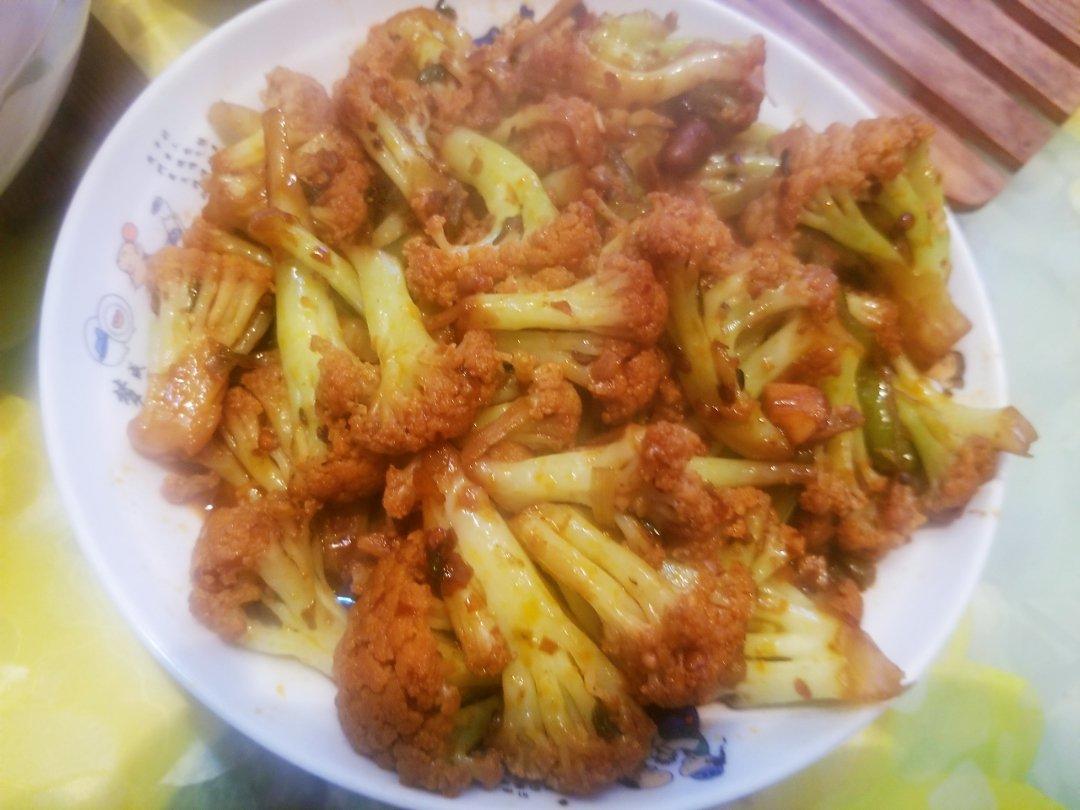 小炒有机菜花