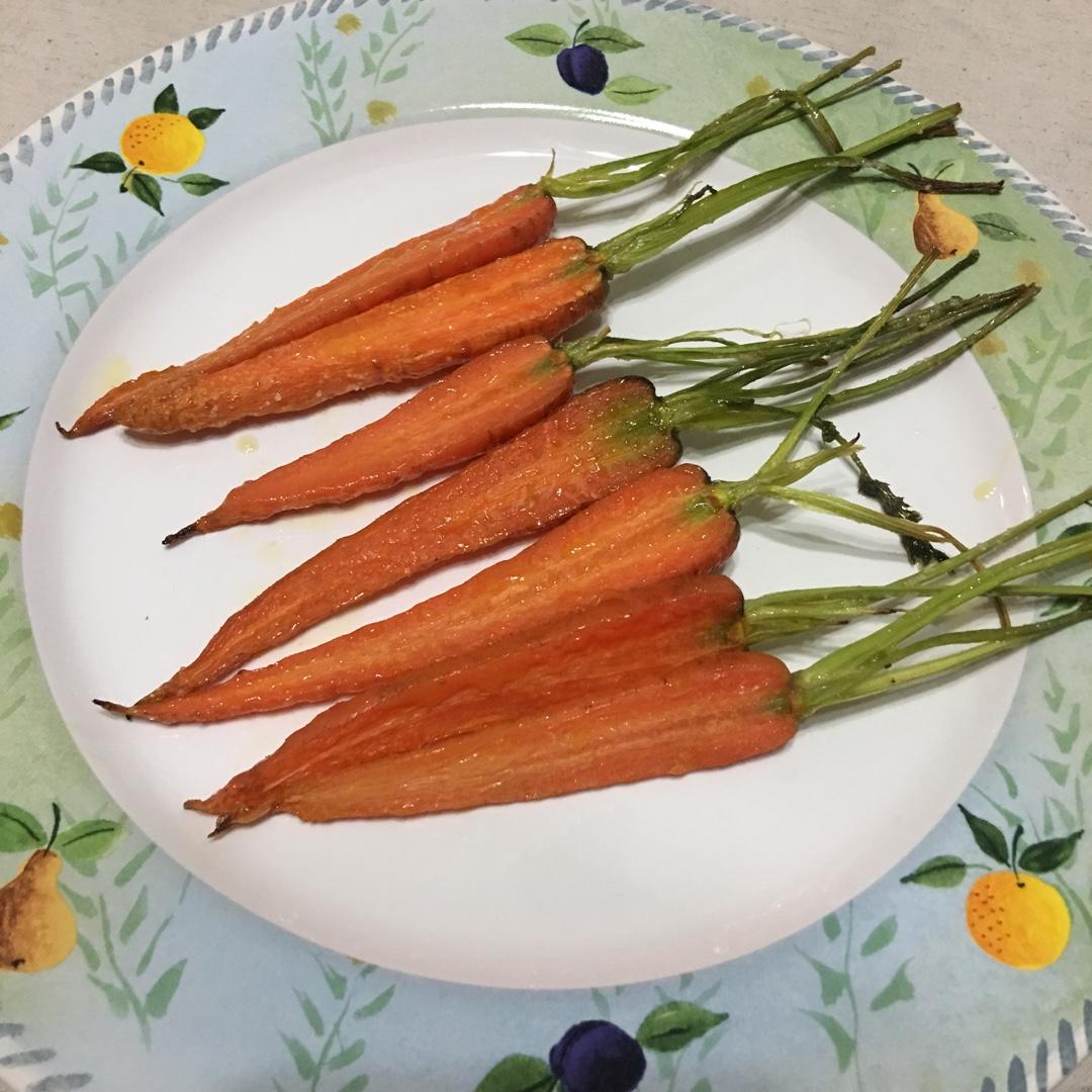 烤胡萝卜