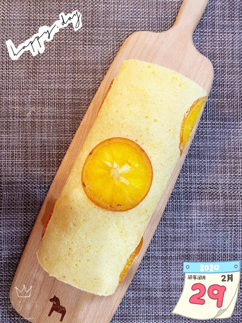 香橙蛋糕卷