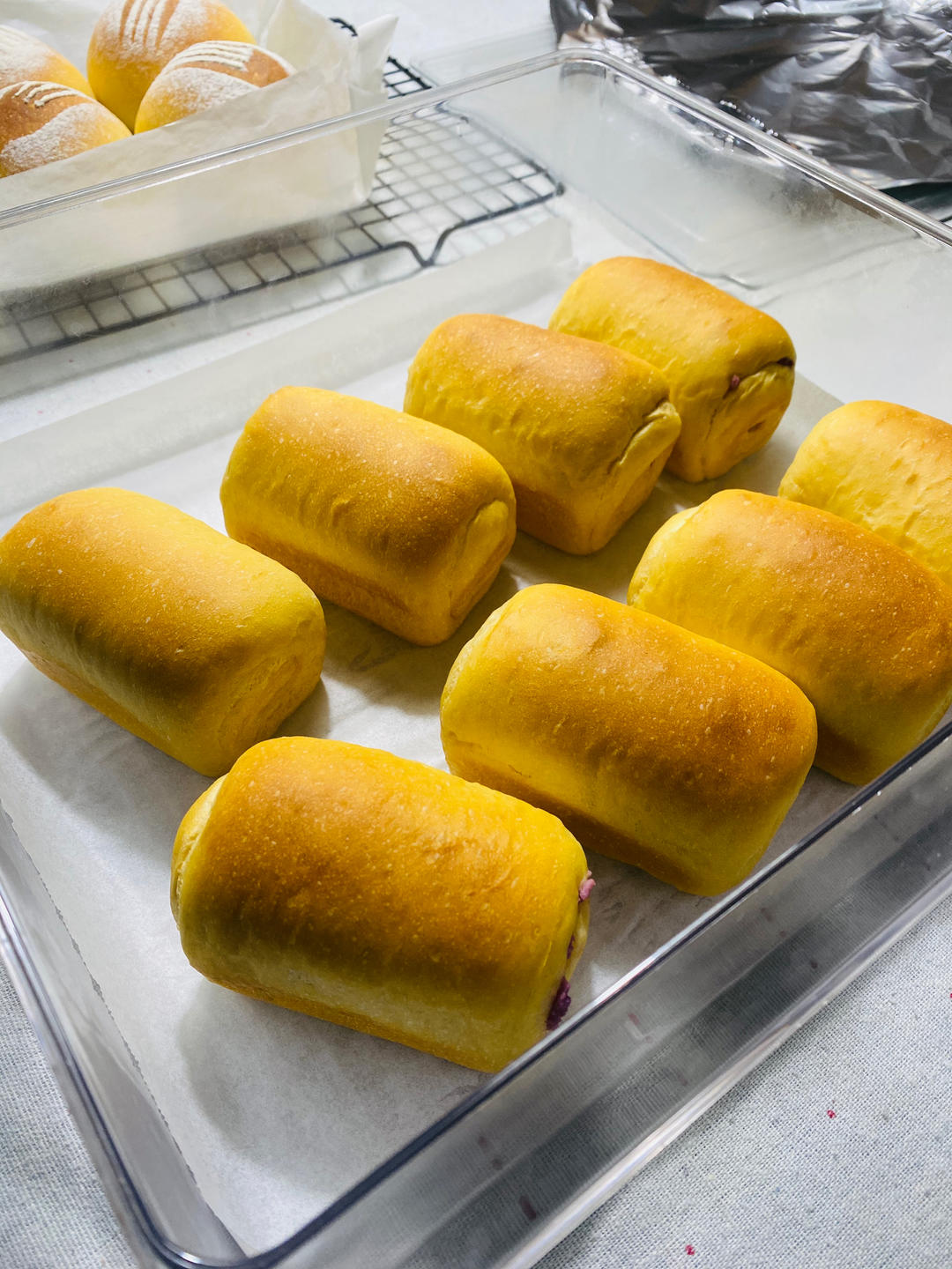 红薯夹心餐包｜双重甜蜜，软噗噗太可爱