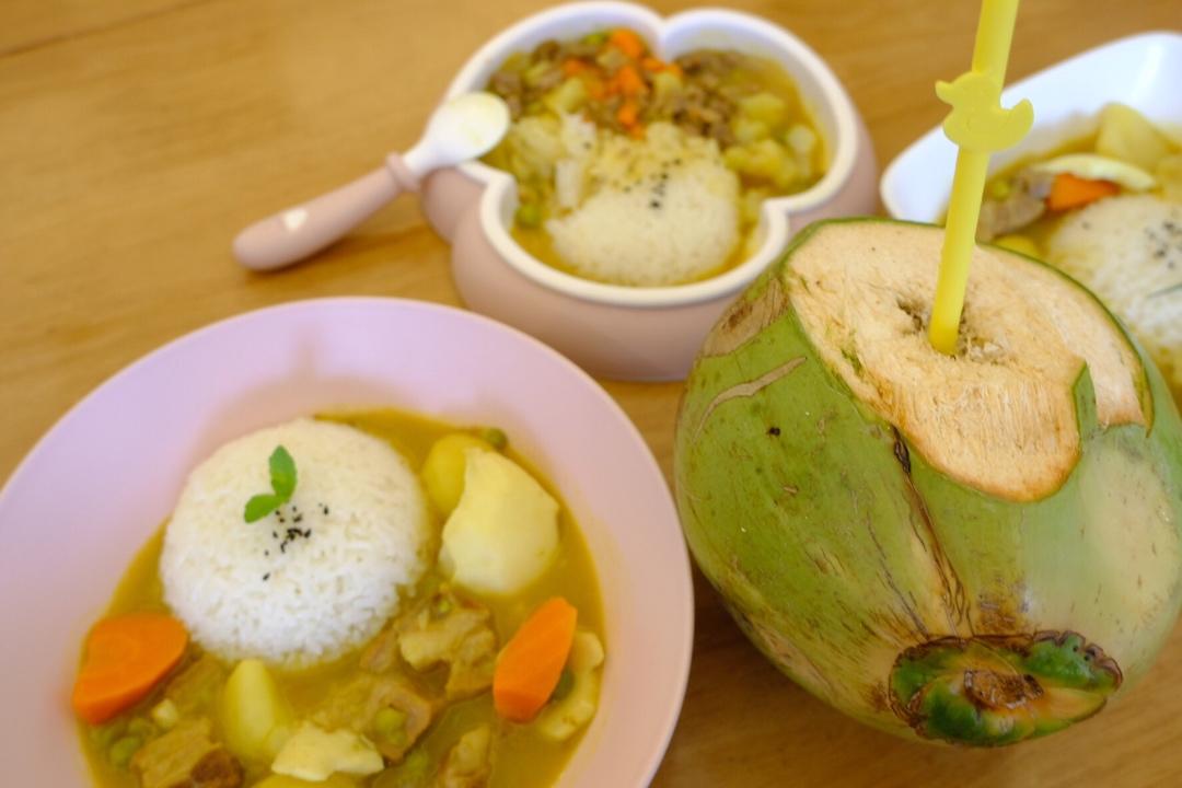 正宗东南亚风味的铸铁锅咖喱土豆牛肉