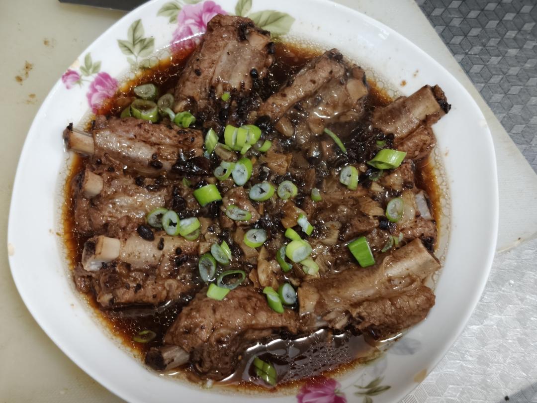 家常菜～豉汁蒸排骨