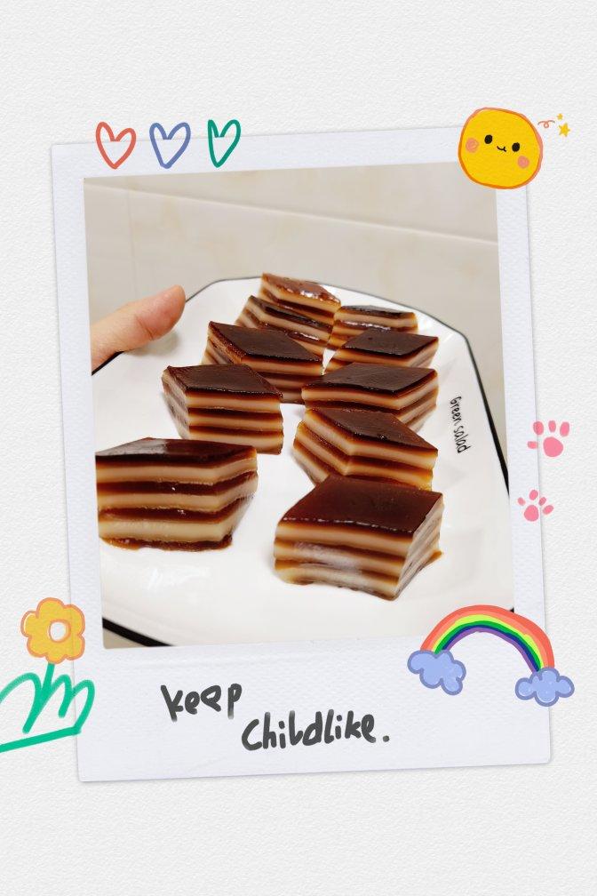 木薯粉版千层糕