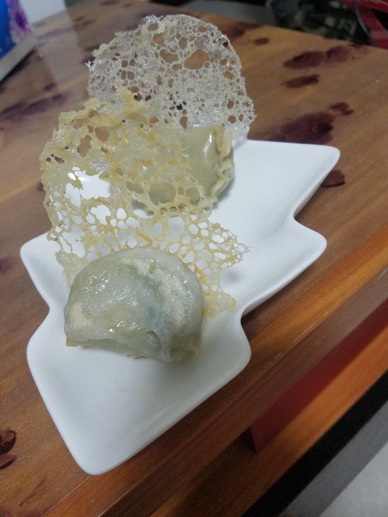 摆渡人2018做的冰花蕾丝煎饺