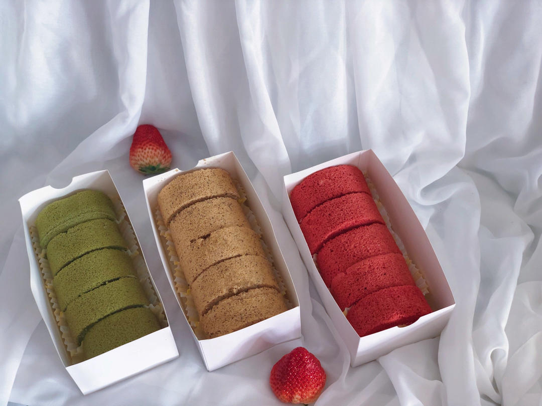 红丝绒蛋糕卷（超详细）