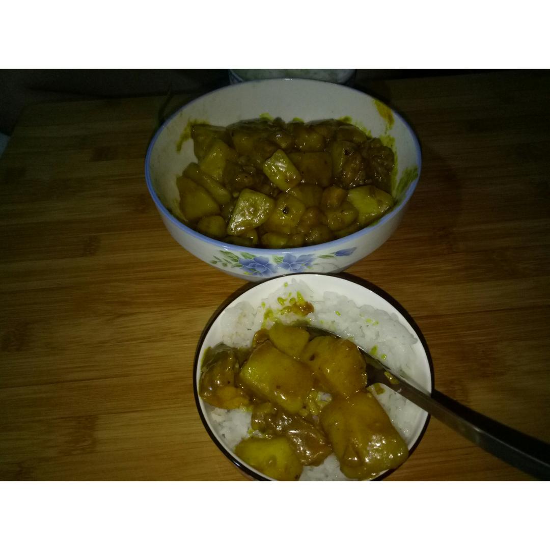 咖喱土豆饭