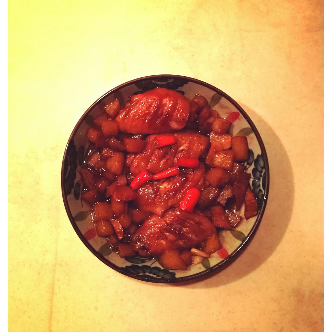 土豆炖鸡翅（快手零失败）