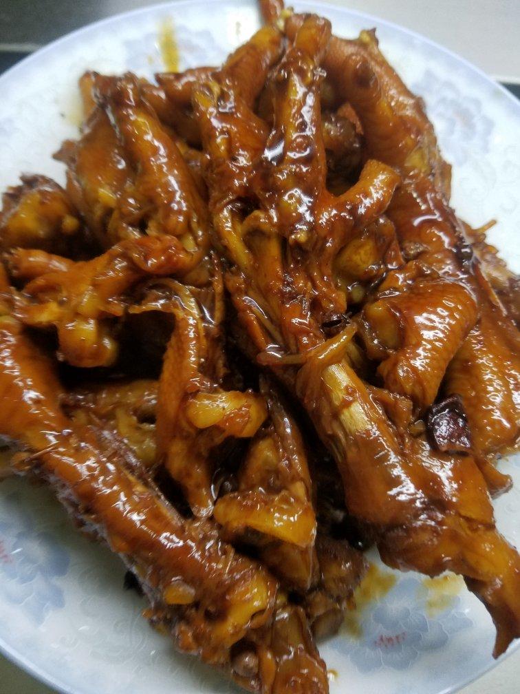 秘制红烧鸡爪