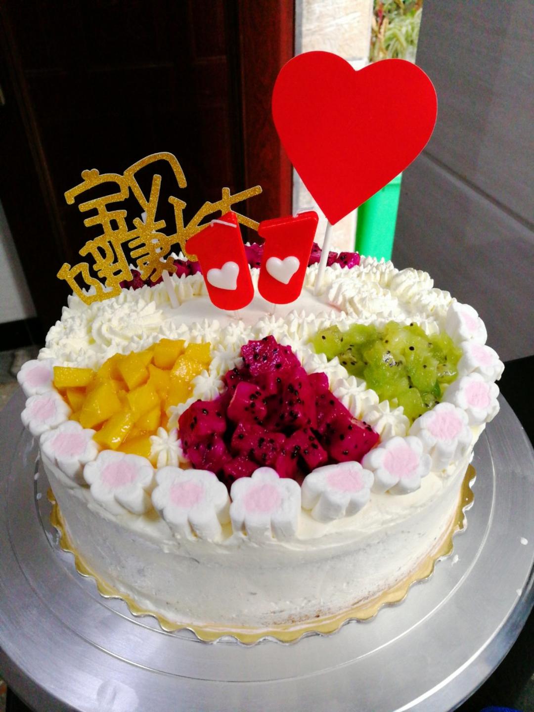《Tinrry+》草莓奶油蛋糕（8寸配方）