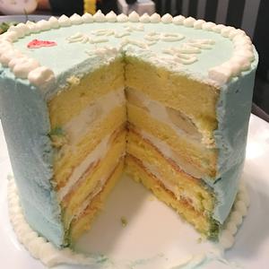 小清新生日蛋糕的做法 步骤2