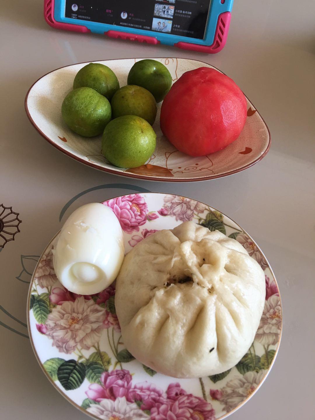 影子lin做的一个人的营养早餐lin