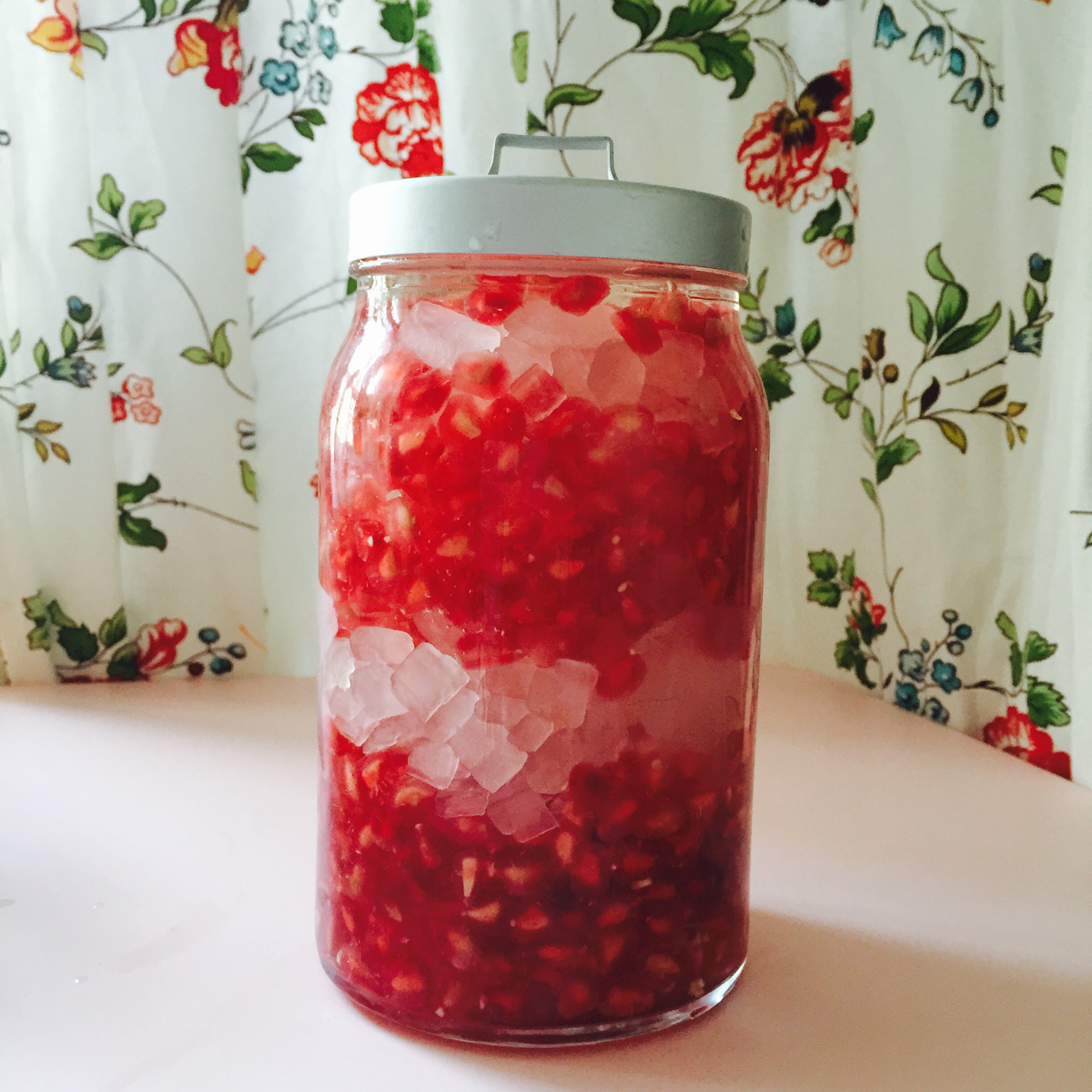 李小e做的石榴果醋