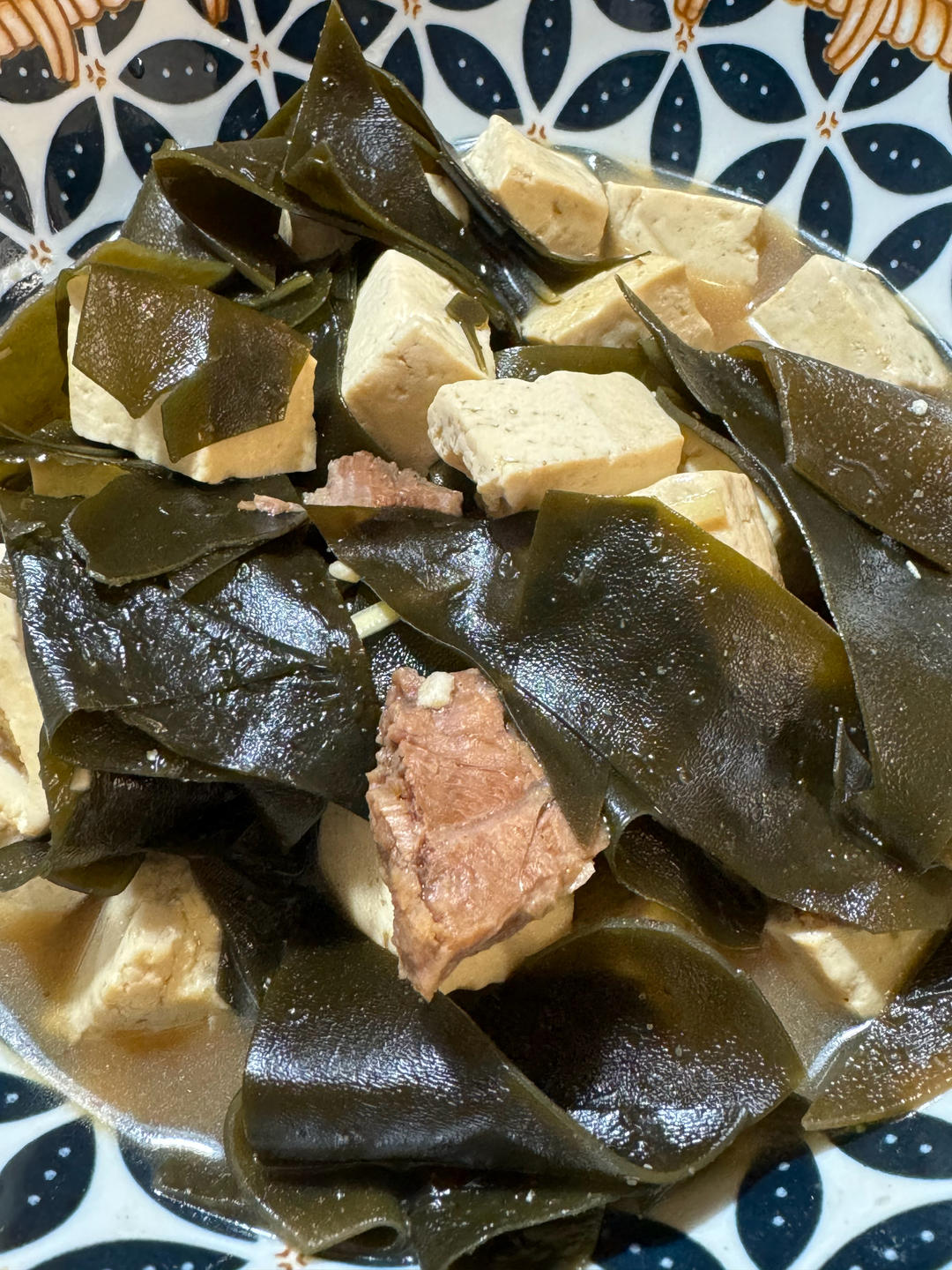 海带炖豆腐