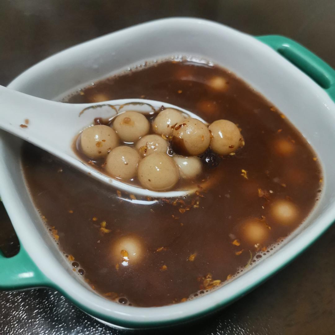 超治愈的赤豆小圆子