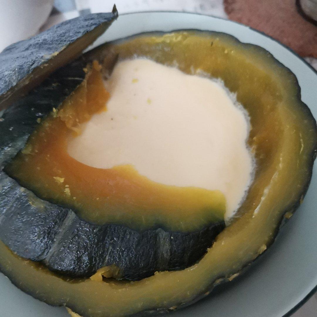 贝贝南瓜蒸蛋（懒人0失败）