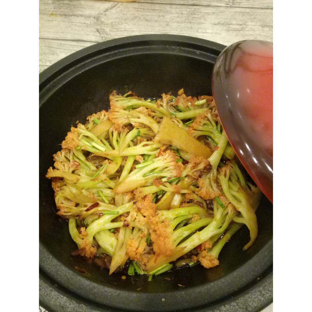 干锅花菜