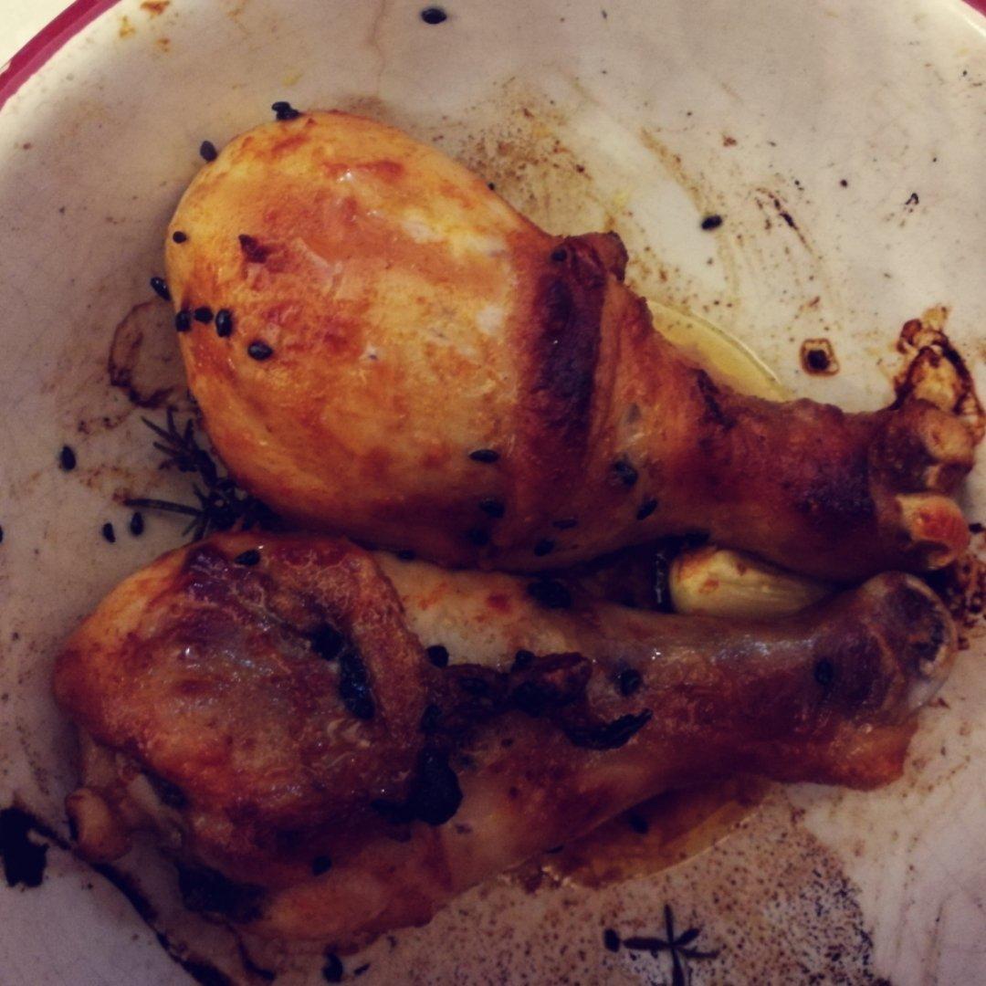 新奥尔良烤鸡腿