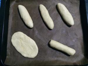 花式小面包组合（只需一次揉面）的做法 步骤7