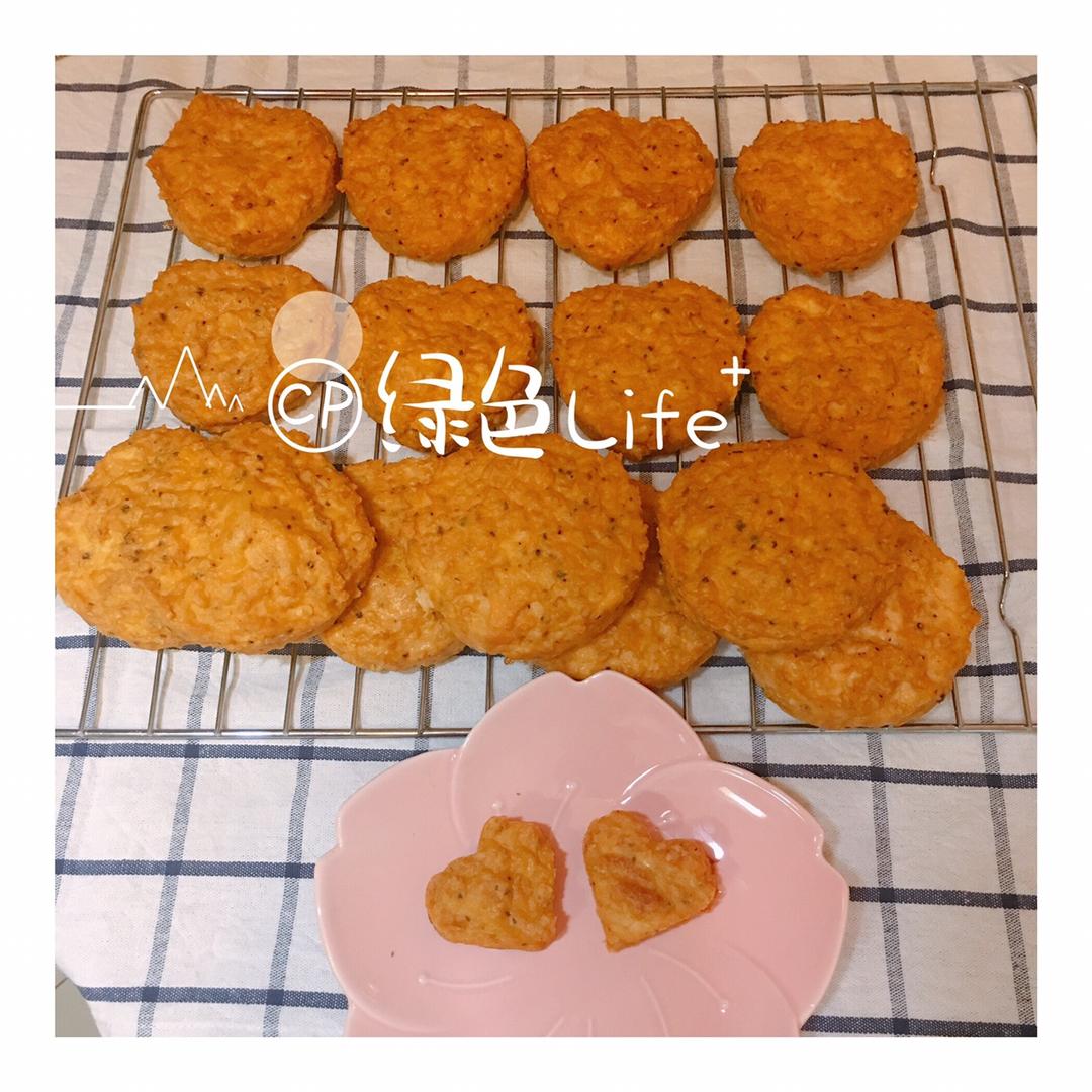 热量超低的豆腐鸡肉燕麦饼