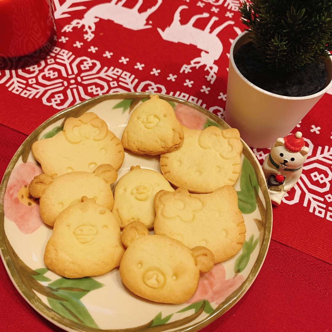 卡通黄油饼干