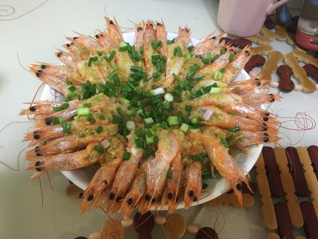 蒜蓉粉丝蒸虾