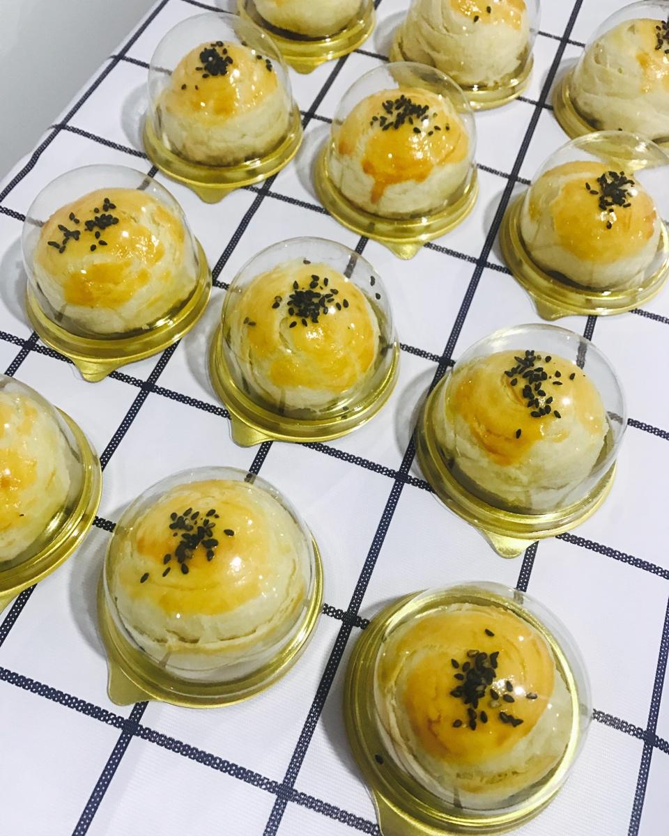 ㊙️网红麻薯肉松蛋黄酥🔥，好吃到爆‼️