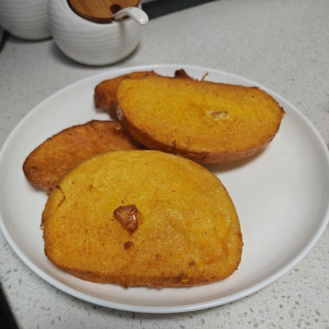 剩馒头也有春天，炸馒头片儿！~懒人早餐