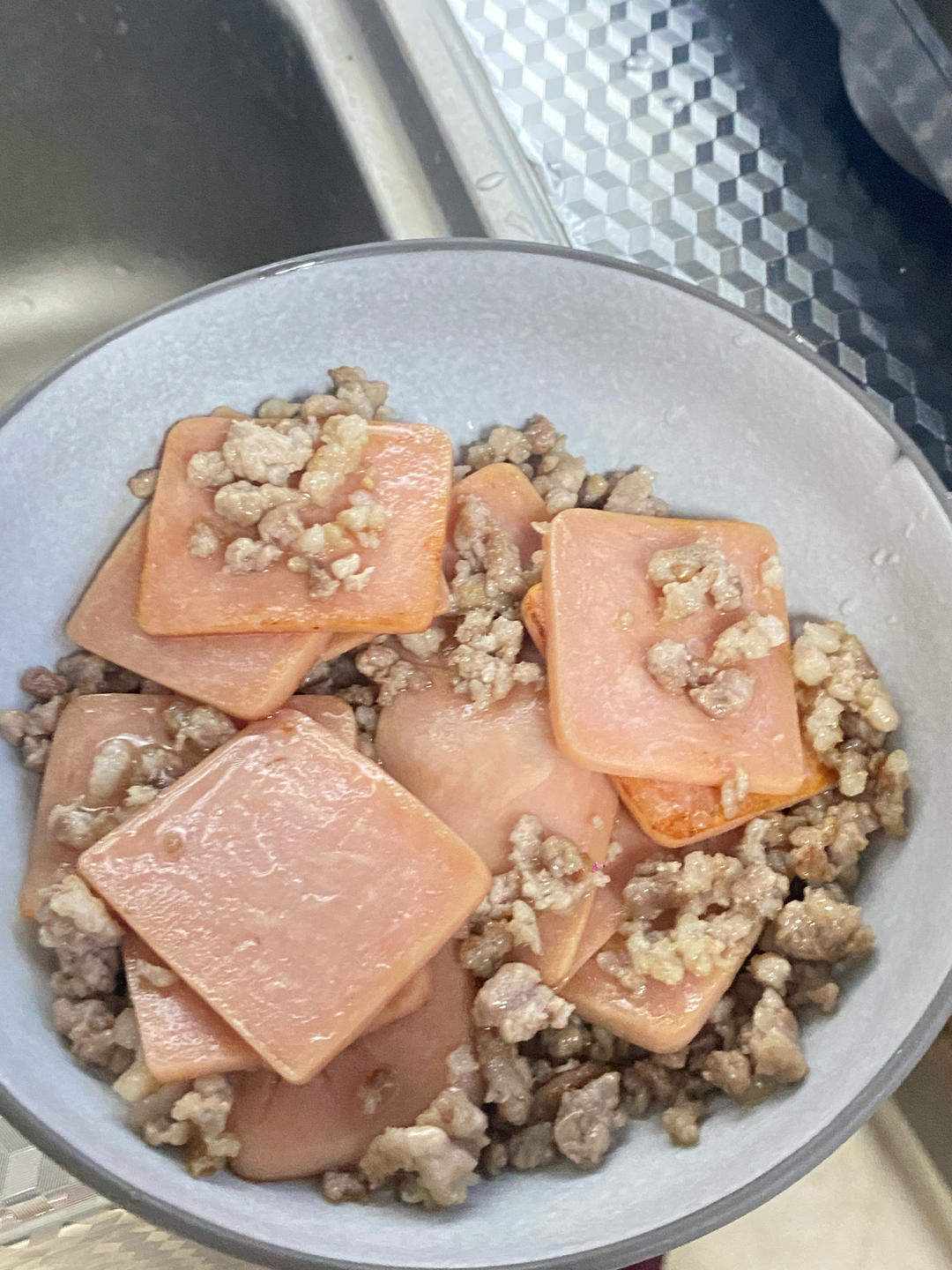 火腿片炒肉