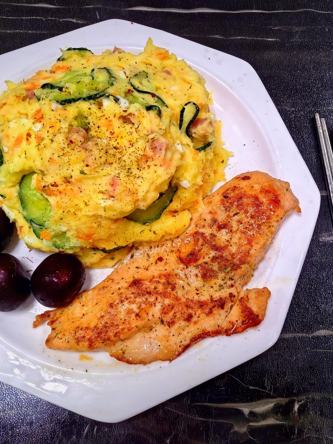 🔥爆好吃的鸡蛋土豆泥沙拉