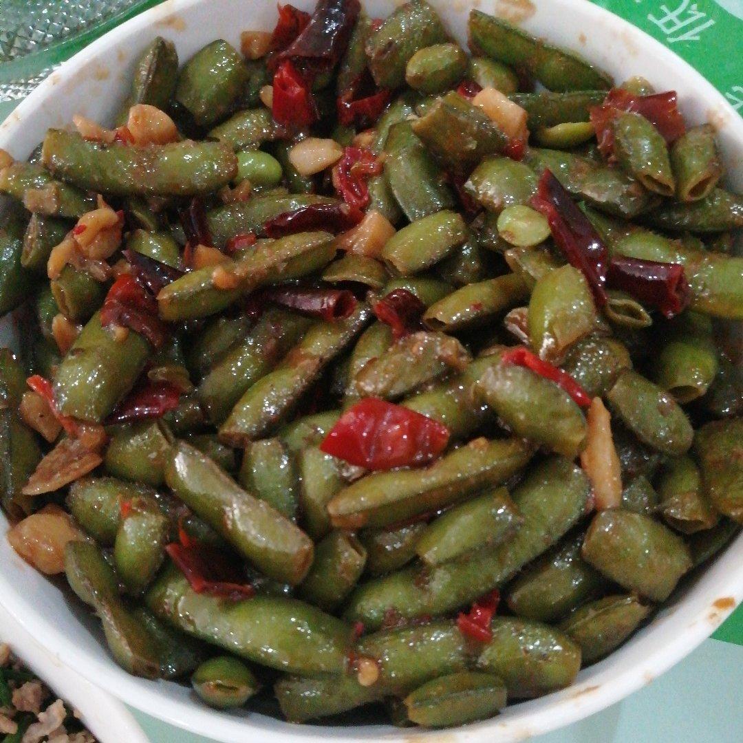 辣炒毛豆