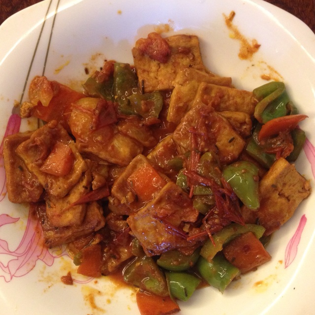 家常煎豆腐