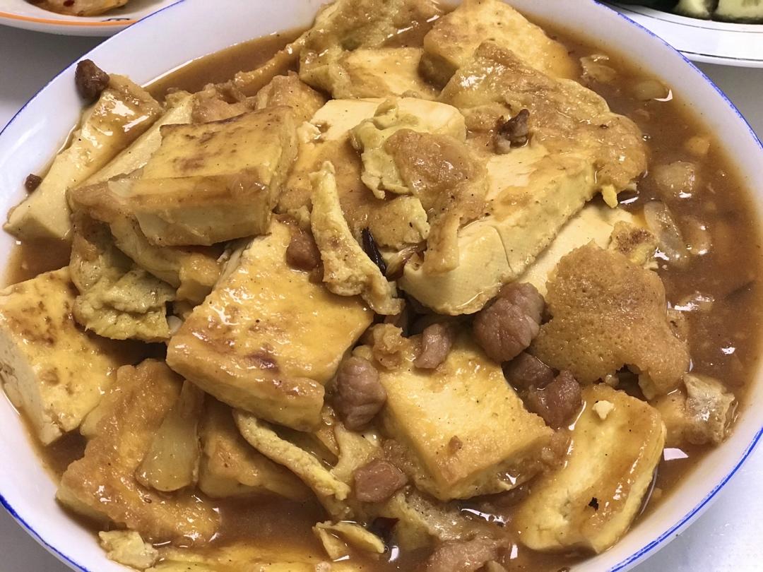 家常菜-肉末豆腐