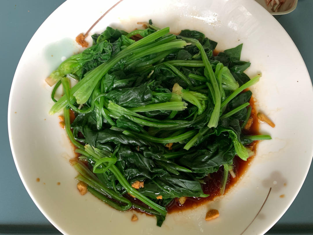 姜汁菠菜