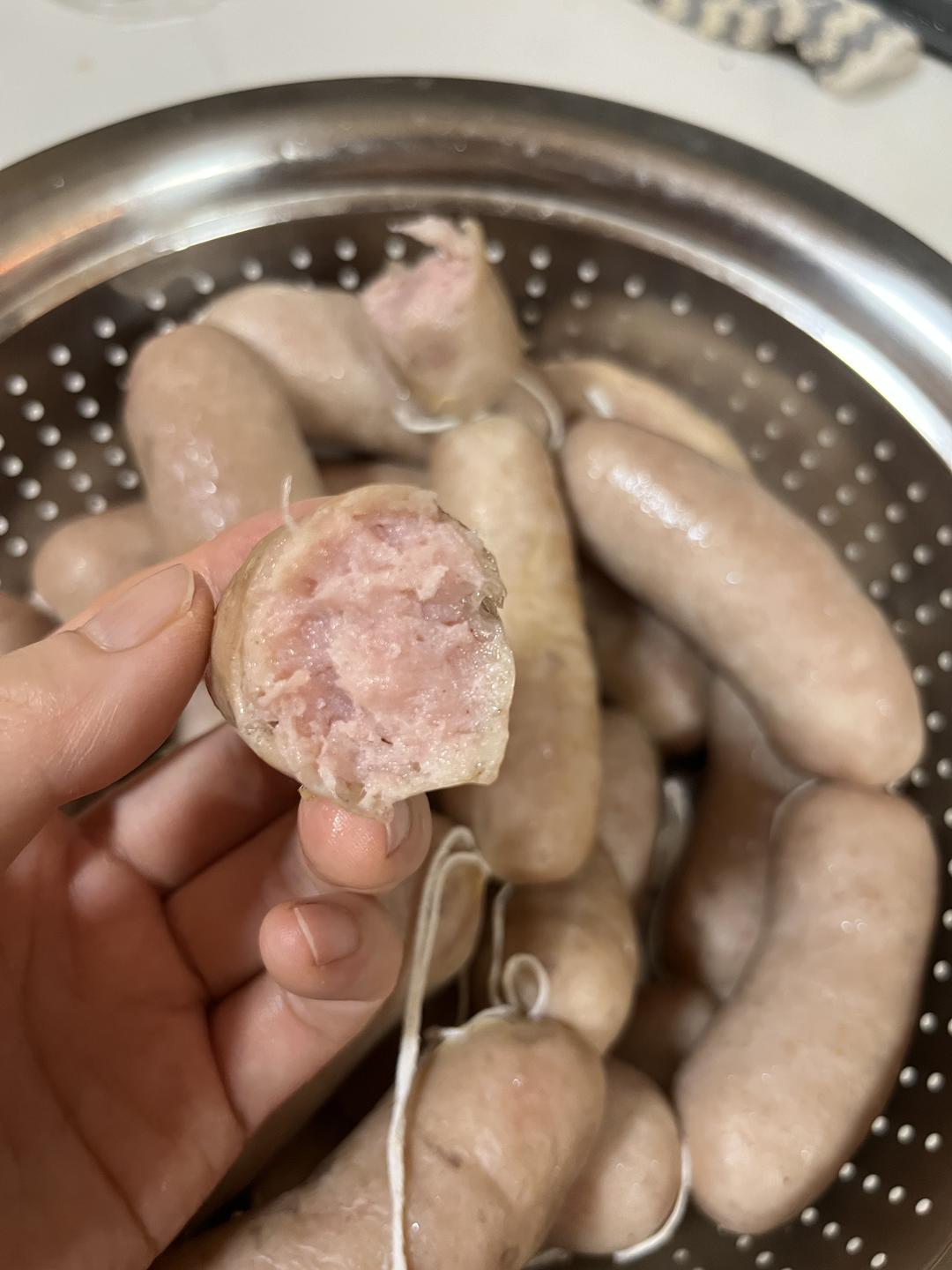 自制儿童肠 烤肠