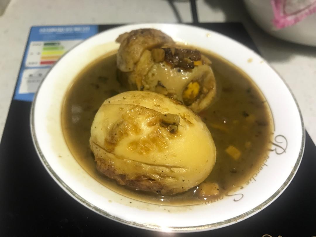 虎皮蛋（爱吃卤鸡蛋的不容不过～）