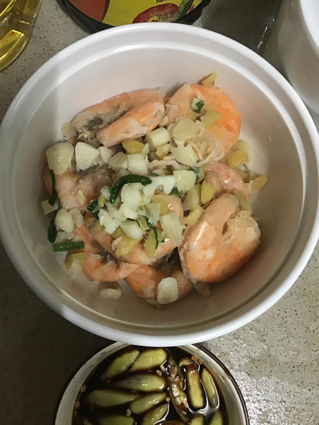 最简单的白灼虾（水煮）盐水基尾虾