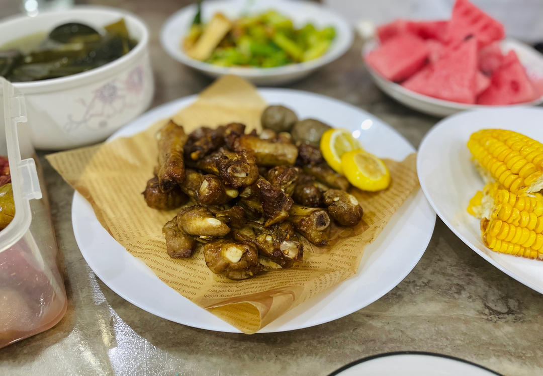 空气炸锅蒜香排骨，巨香巨好吃，简单易操作