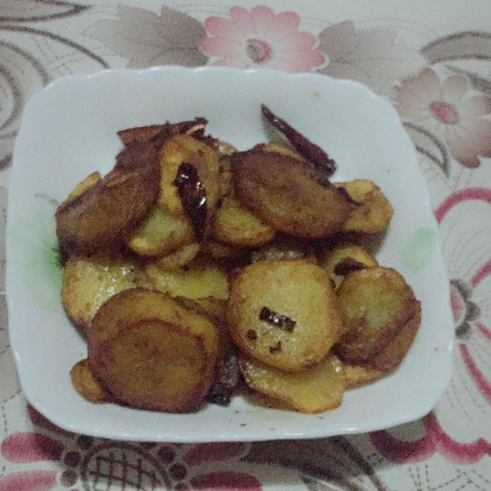 干锅土豆片
