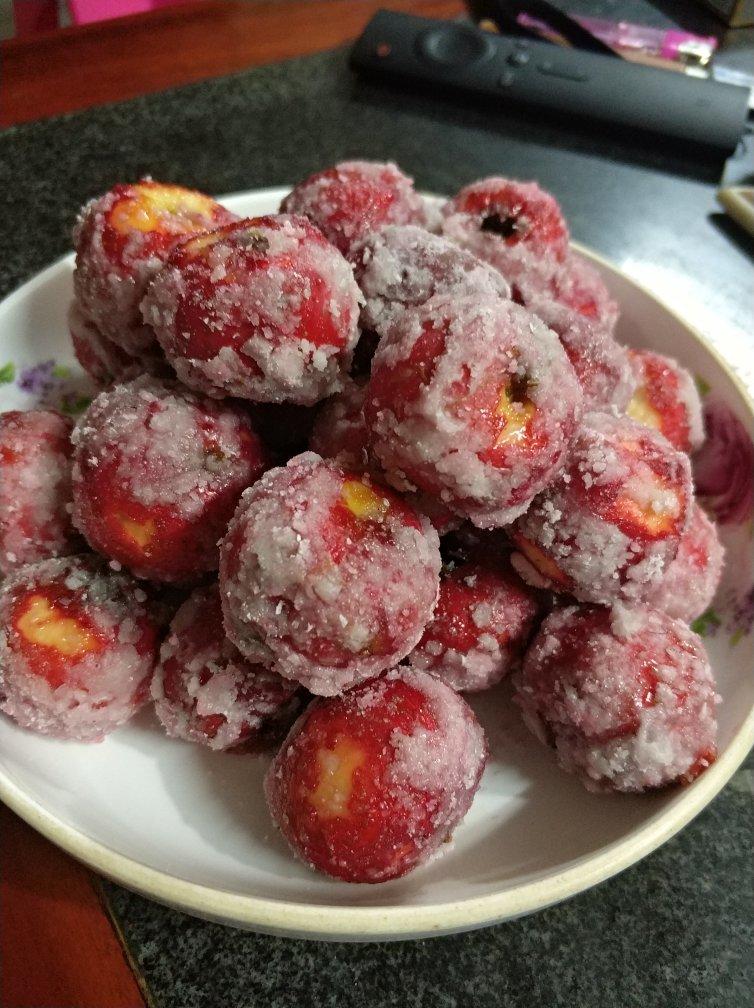 5号疯子做的糖霜山楂