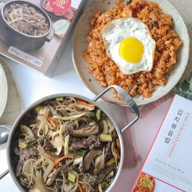 韩式牛肉锅+辛奇炒饭的做法 步骤32
