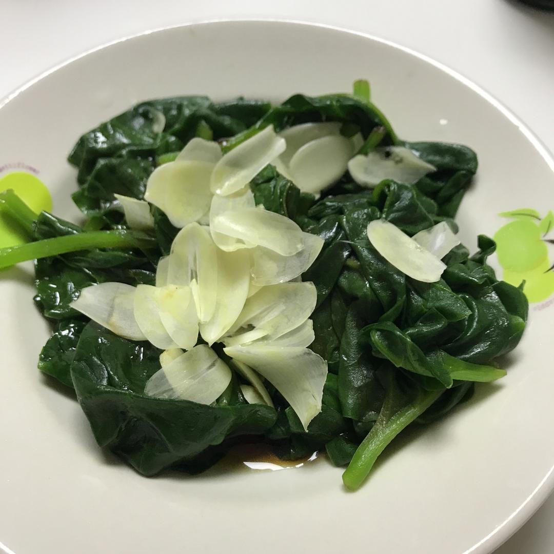 凉拌木耳菜（史上最简单的方子）
