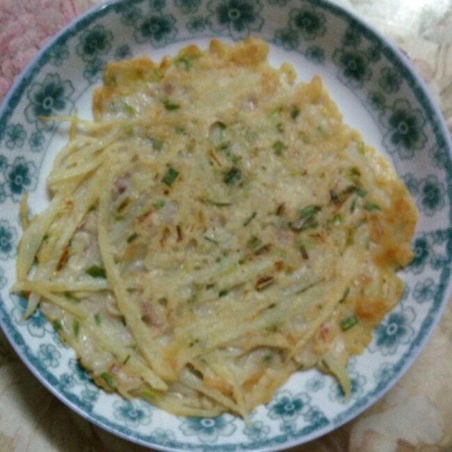 土豆洋葱煎饼