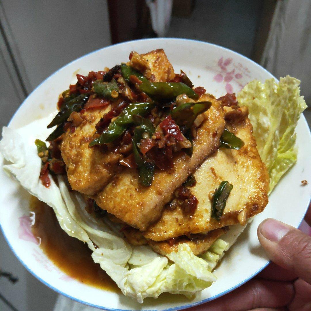 家常生煎豆腐