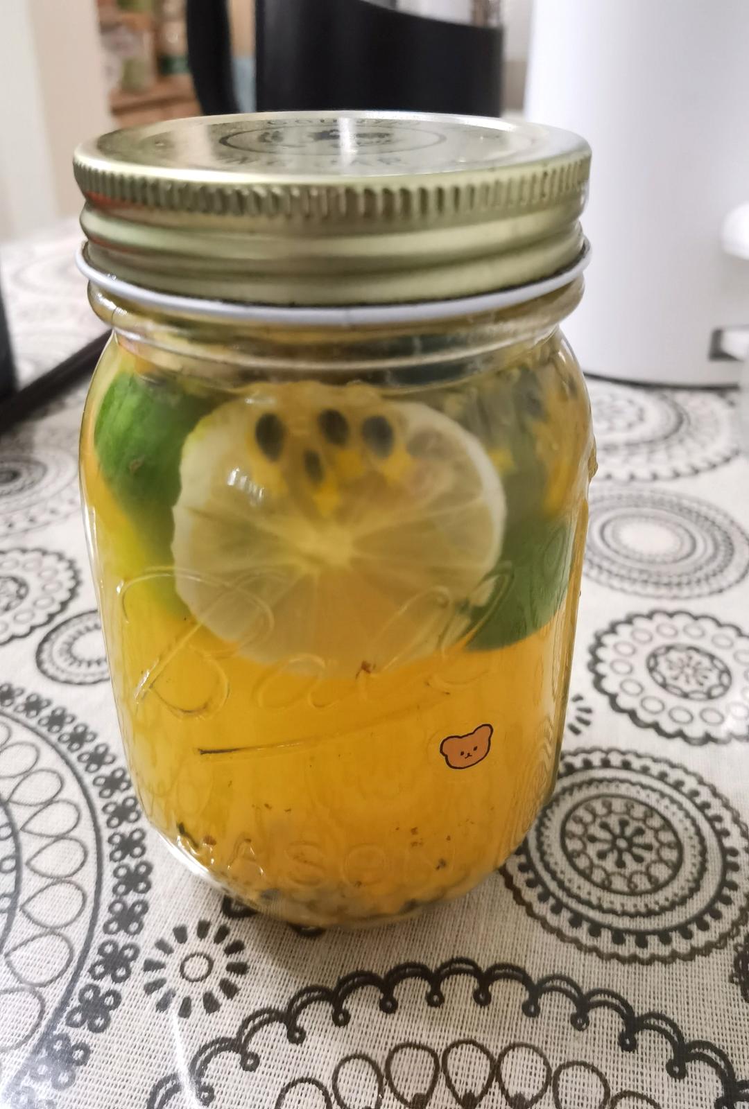 自制无敌好喝夏日解腻水果茶🍊完爆饮品店，新手百分百成功，试试就知道