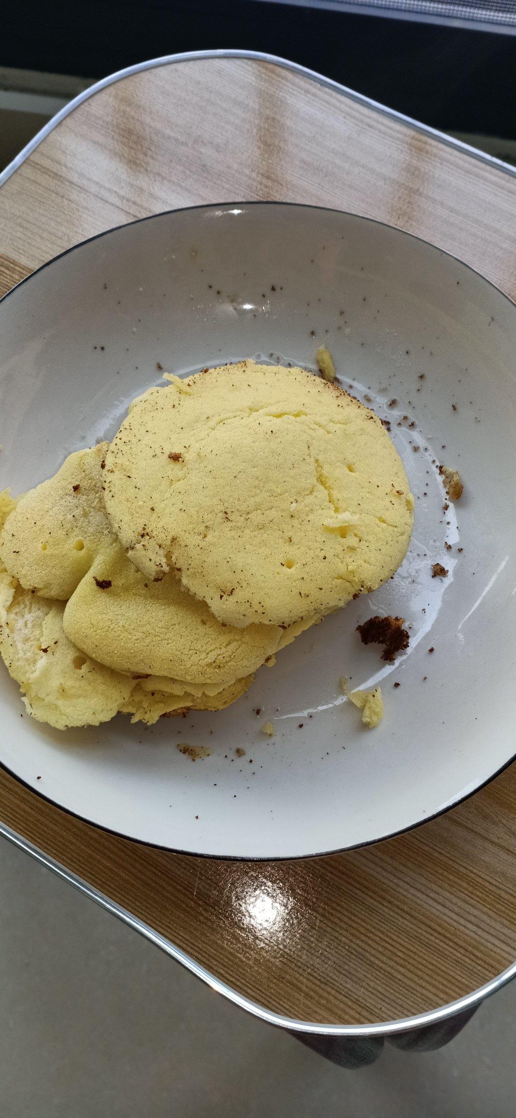 玉米面奶香小软饼