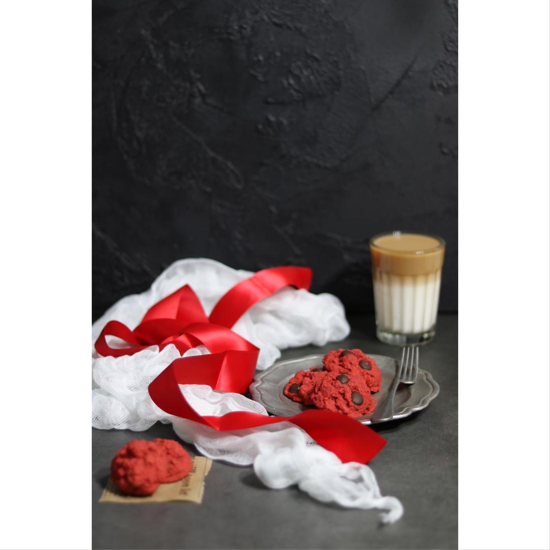 「生酮」红丝绒软曲奇